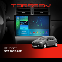 Штатная магнитола Torssen 2K Peugeot 307 02-13 F9432 4G Carplay DSP