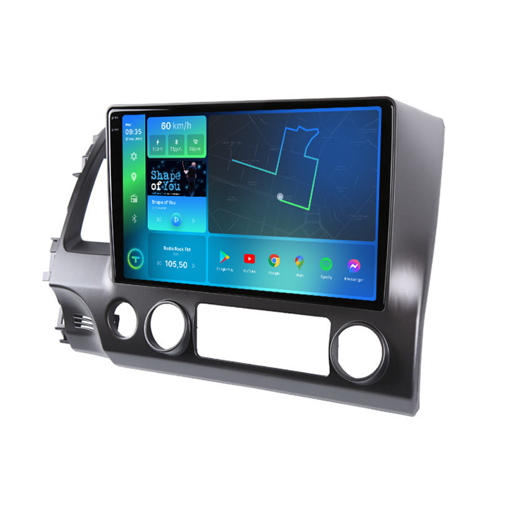 Штатная магнитола Torssen 2K Honda Civic 4D 2005-2011 F10332 4G Carplay DSP