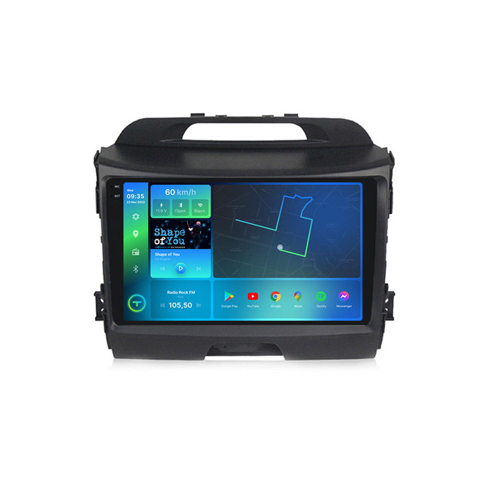 Штатна магнітола Torssen 2K Kia Sportage 2009-2016 F9432 4G Carplay DSP