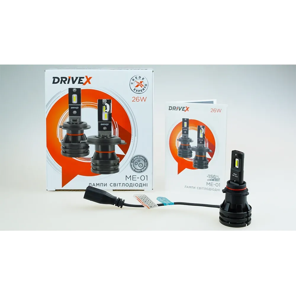 LED лампи автомобільні DriveX ME-01 PSX26 5000K LED 26W 9-32V