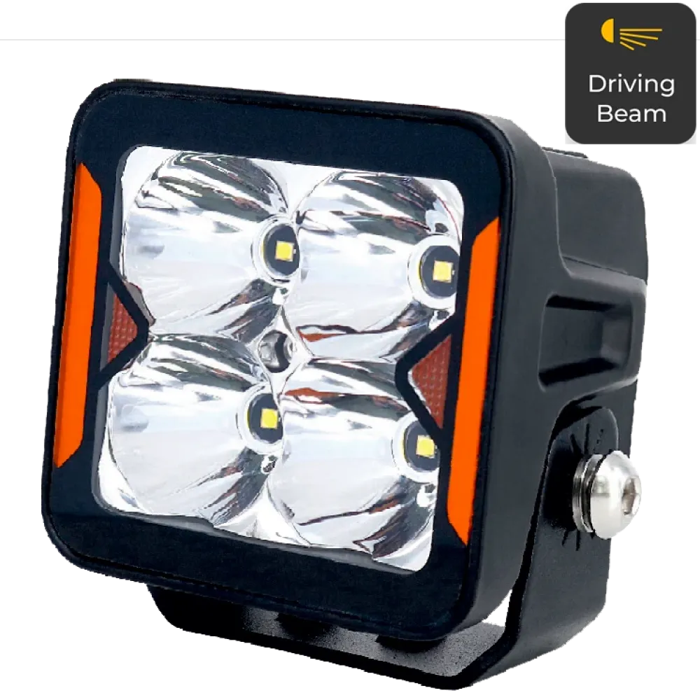 Фара додаткового світла DriveX WL SQ-102 DLX 3" SP+DRL 4L-20W OSR