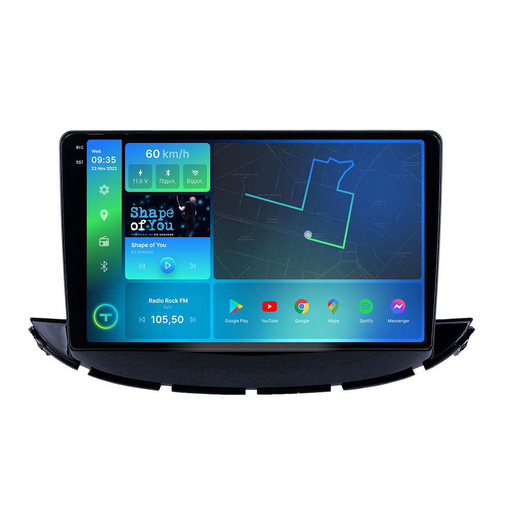 Штатна магнітола Torssen 2K Chevrolet Tracker/Trax 16+ F9432 4G Carplay DSP