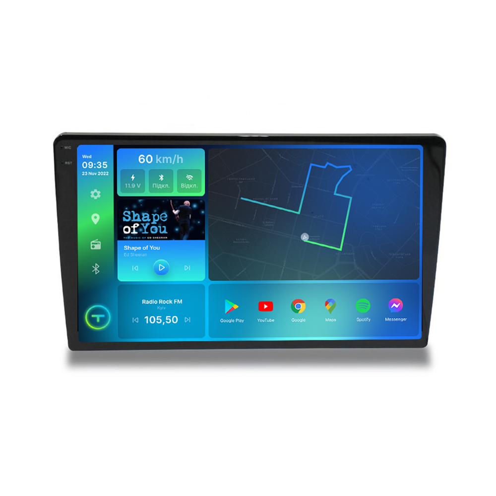 Штатна магнітола Torssen 2K Mercedes W203 00-04/W209 02-06/W463 98-06 FL9 4+64Gb 4G Carplay DSP