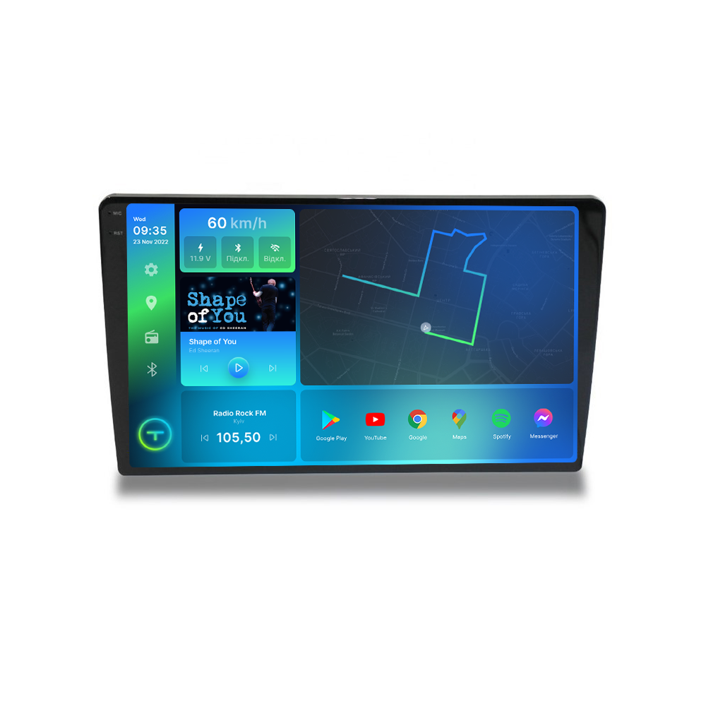 Штатная магнитола Torssen 2K Kia K2/Rio 19- F9432 4G Carplay DSP