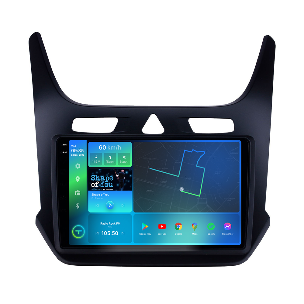 Штатна магнітола Torssen 2K Chevrolet Cobalt/Ravon R4 F9432 4G Carplay DSP