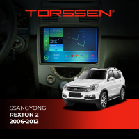 Штатная магнитола Torssen 2K SsangYong Rexton 2 06-12 F9432 4G Carplay DSP