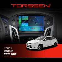 Штатная магнитола 2K Torssen Ford Focus 12-17 черная/серая с кнопками F9432 4G Carplay DSP
