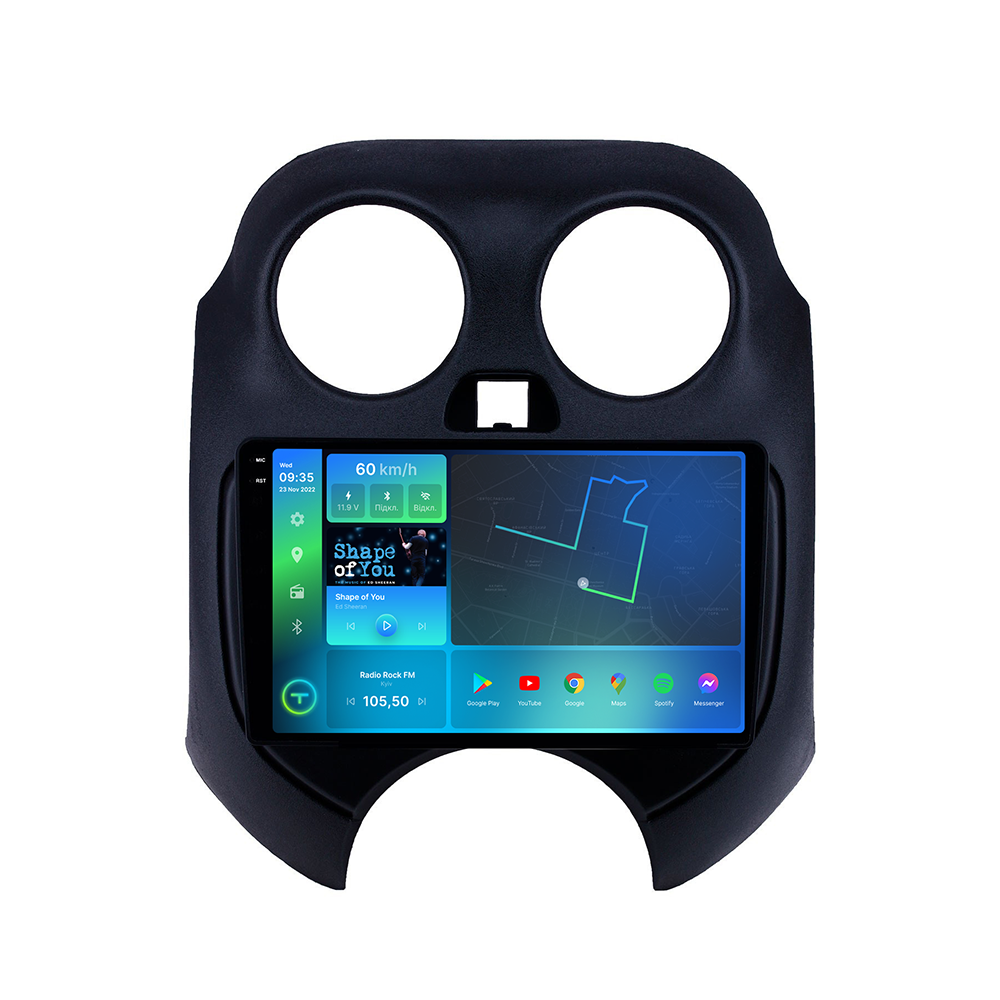 Штатная магнитола Torssen 2K Nissan Micra/March 2010+, Renault Pulse 2011+ F9432 4G Carplay DSP