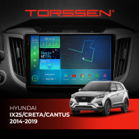 Штатная магнитола Torssen 2K Hyundai IX25/Creta/Cantus 14-19 F9432 4G Carplay DSP