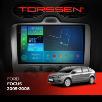 Штатна магнітола Torssen 2K Ford Focus 05-08 F9432 4G Carplay DSP