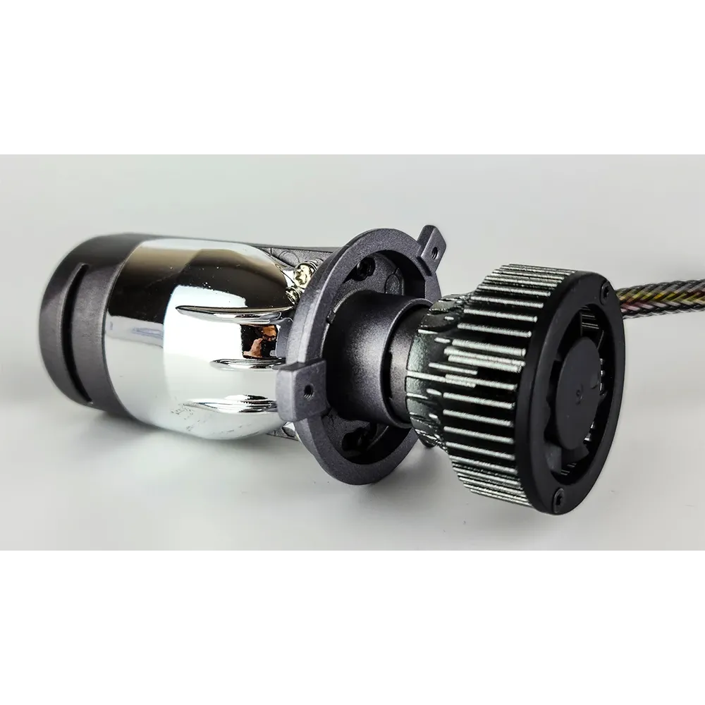 LED лампи автомобільні з лінзою DriveX LE-01 H4 H/L 6000K 31W/41W