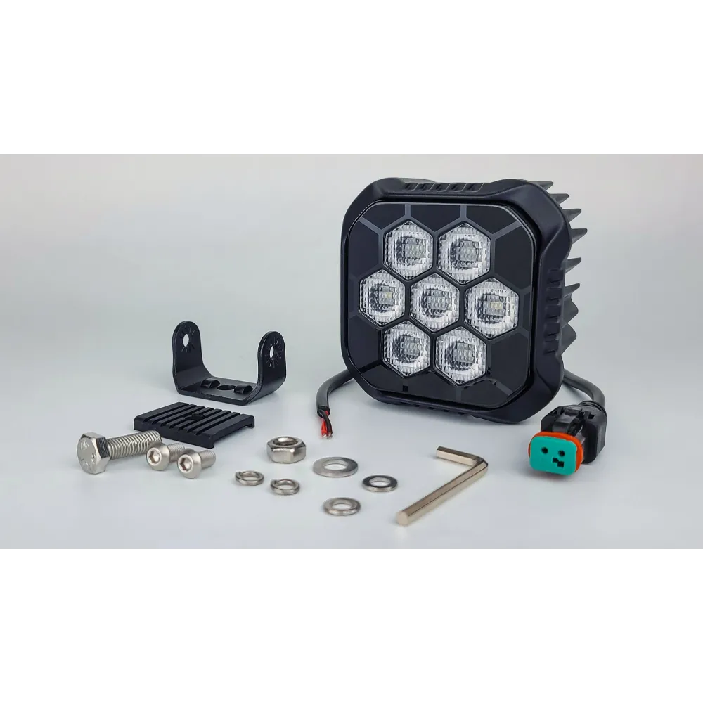 Фара додаткового світла DriveX WL SQ HF-15 DLX 3,8" FL 45W