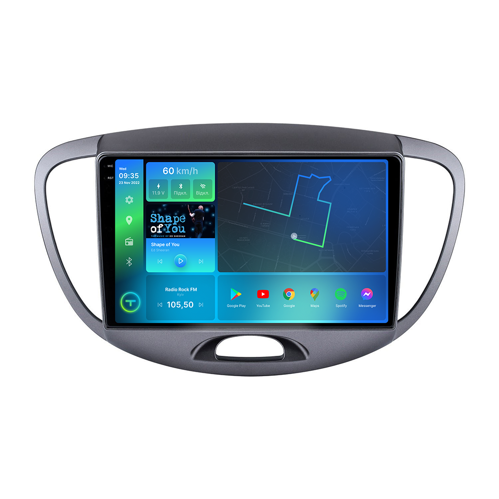 Штатна магнітола Torssen 2K Hyundai I10 2010-2013 F9432 4G Carplay DSP
