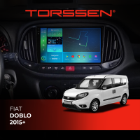 Штатная магнитола Torssen 2K Fiat Doblo 15+ F9432 4G Carplay DSP