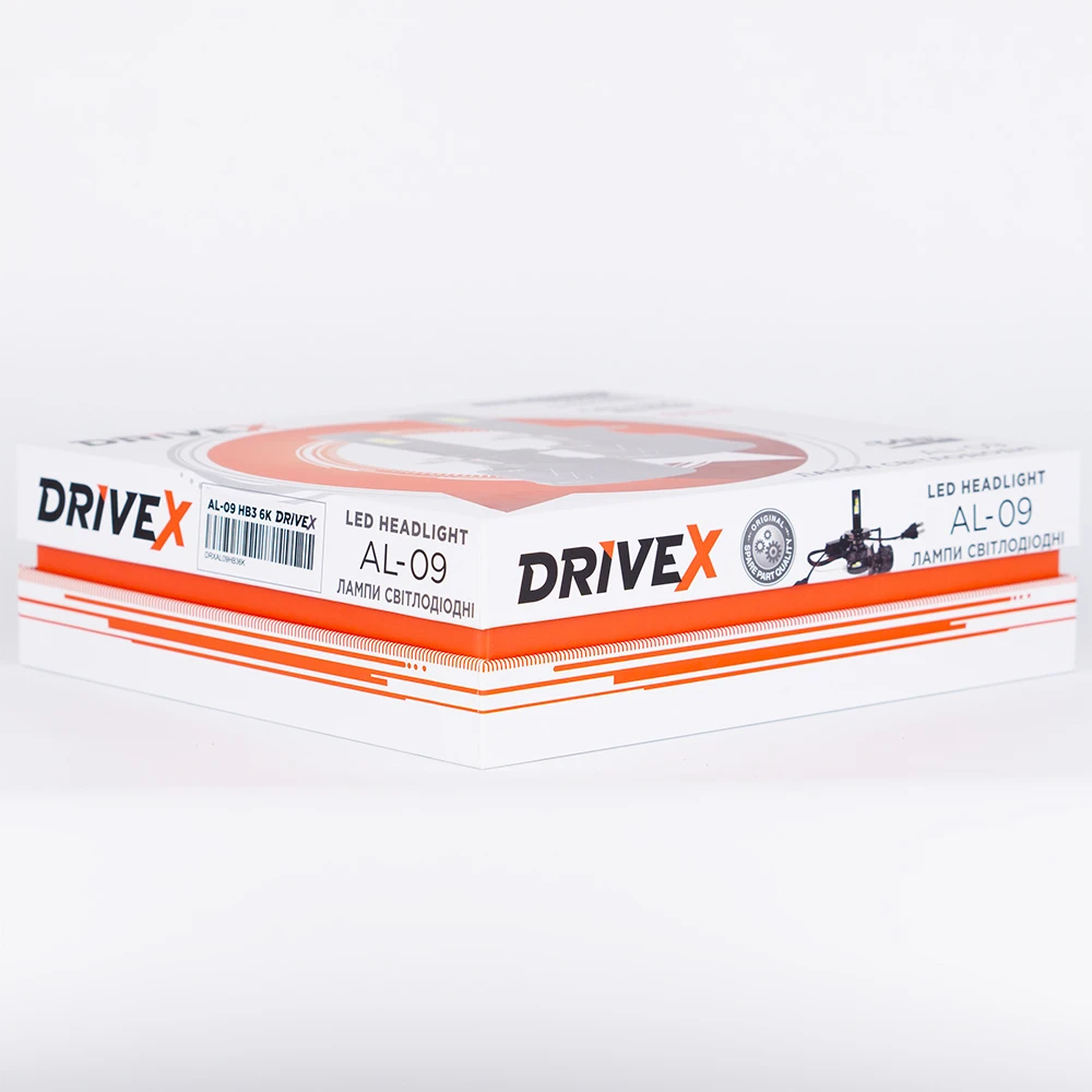 LED лампи автомобільні DriveX AL-09 HB4(9006) 6000K LED 65W CAN 12V
