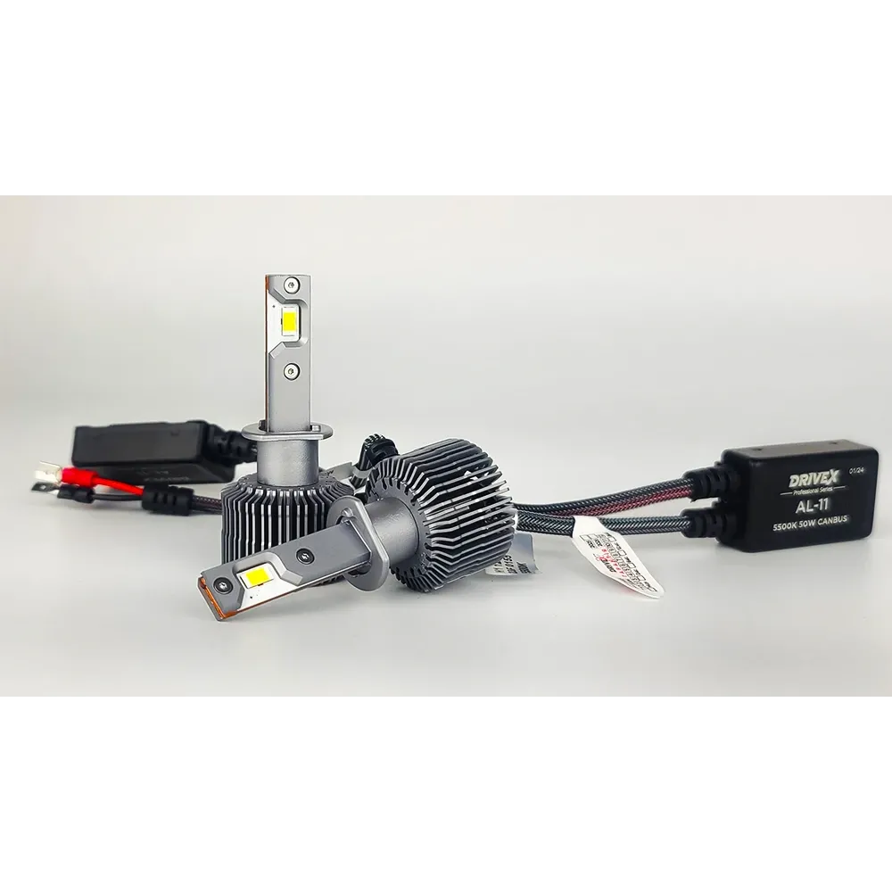 LED лампи автомобільні DriveX AL-11 H1 5.5K 50W CAN к-т.