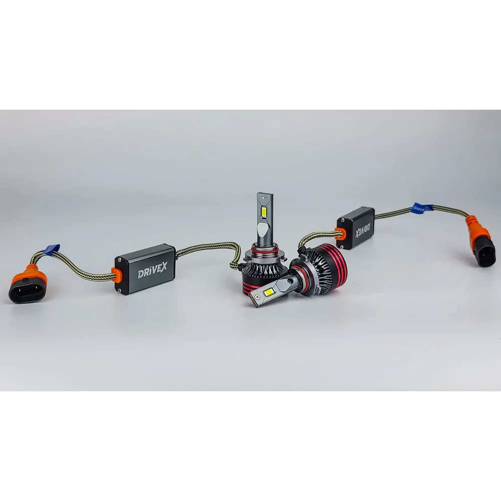 LED лампи автомобільні DriveX FE-01 HB4/9006 57W CAN 9-16V 6K к-т.