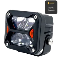 Фара додаткового світла DriveX WL SQ-105 DLX 3" DB+DRL 4L-20W OSR