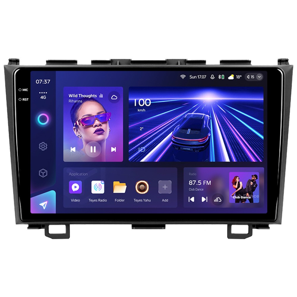 Штатна магнітола Teyes CC3 4+64 Gb Honda CR-V CR-V 3 RE 2006-2012 9" 2k