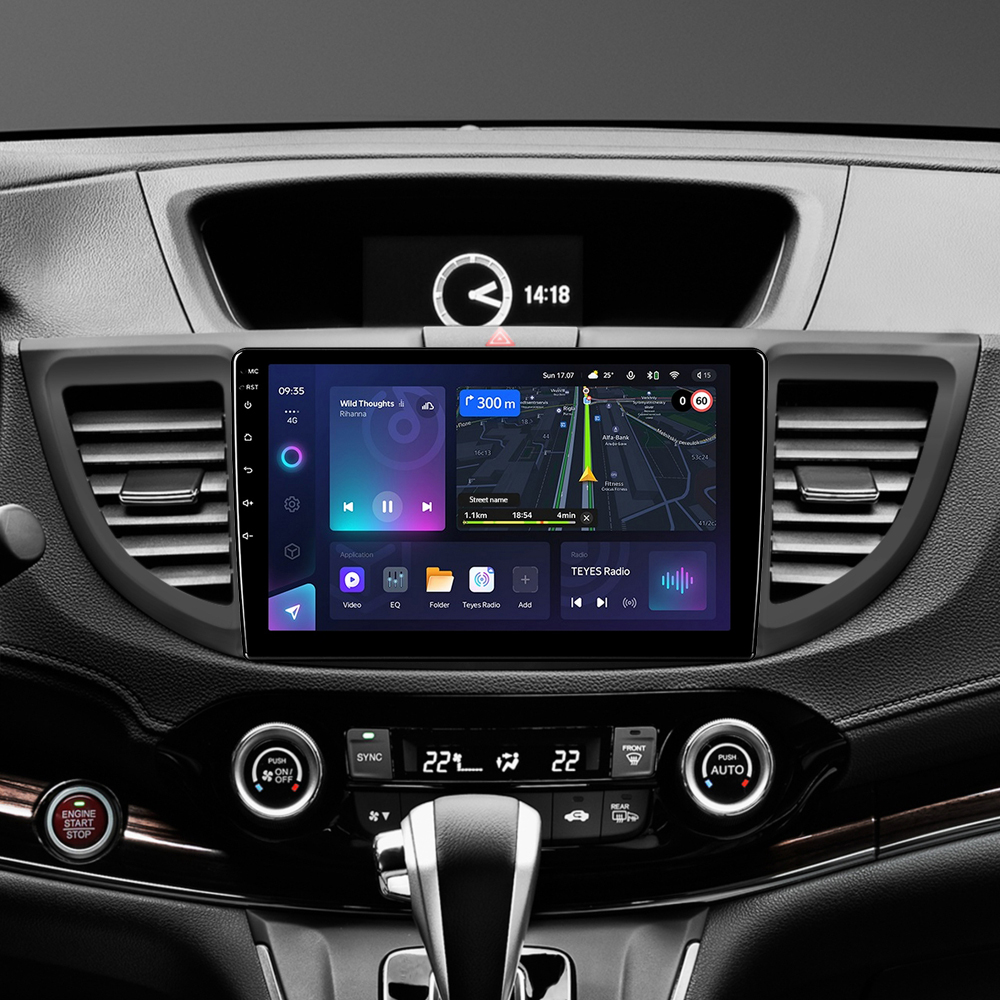 Автомобільна штатна магнітола Teyes CC3L 4+32 Gb Honda CR-V CRV 4 RM RE (9 inch) 2011-2018 (B) 9"
