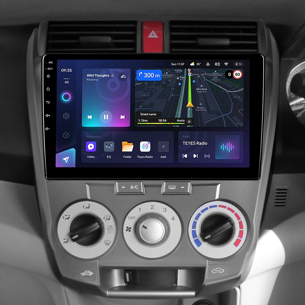 Автомобільна штатна магнітола Teyes CC3L 4+32 Gb Honda City 2008-2013 10"