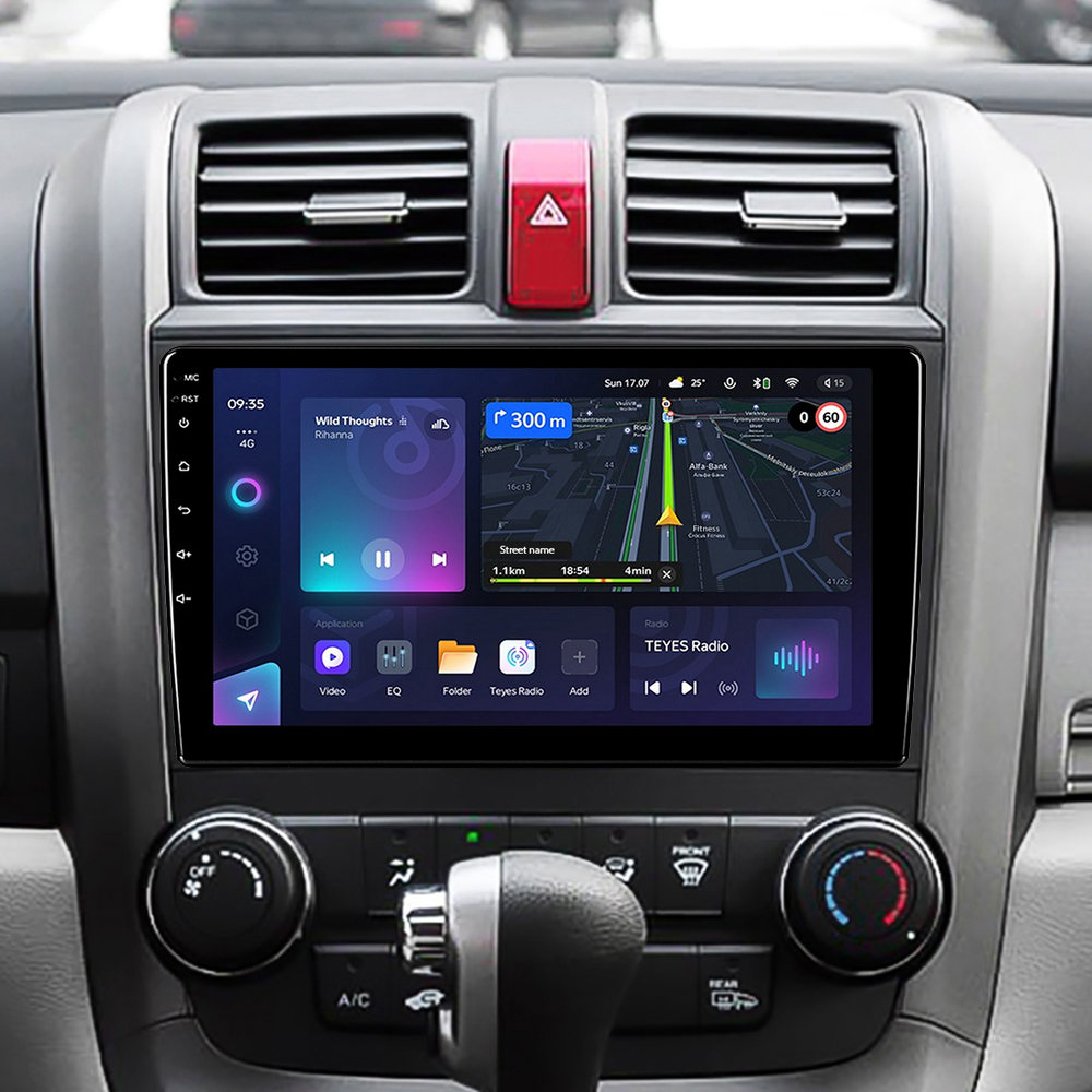 Автомобільна штатна магнітола Teyes CC3L 4+32 Gb Honda CR-V CR-V 3 RE 2006-2012 9"