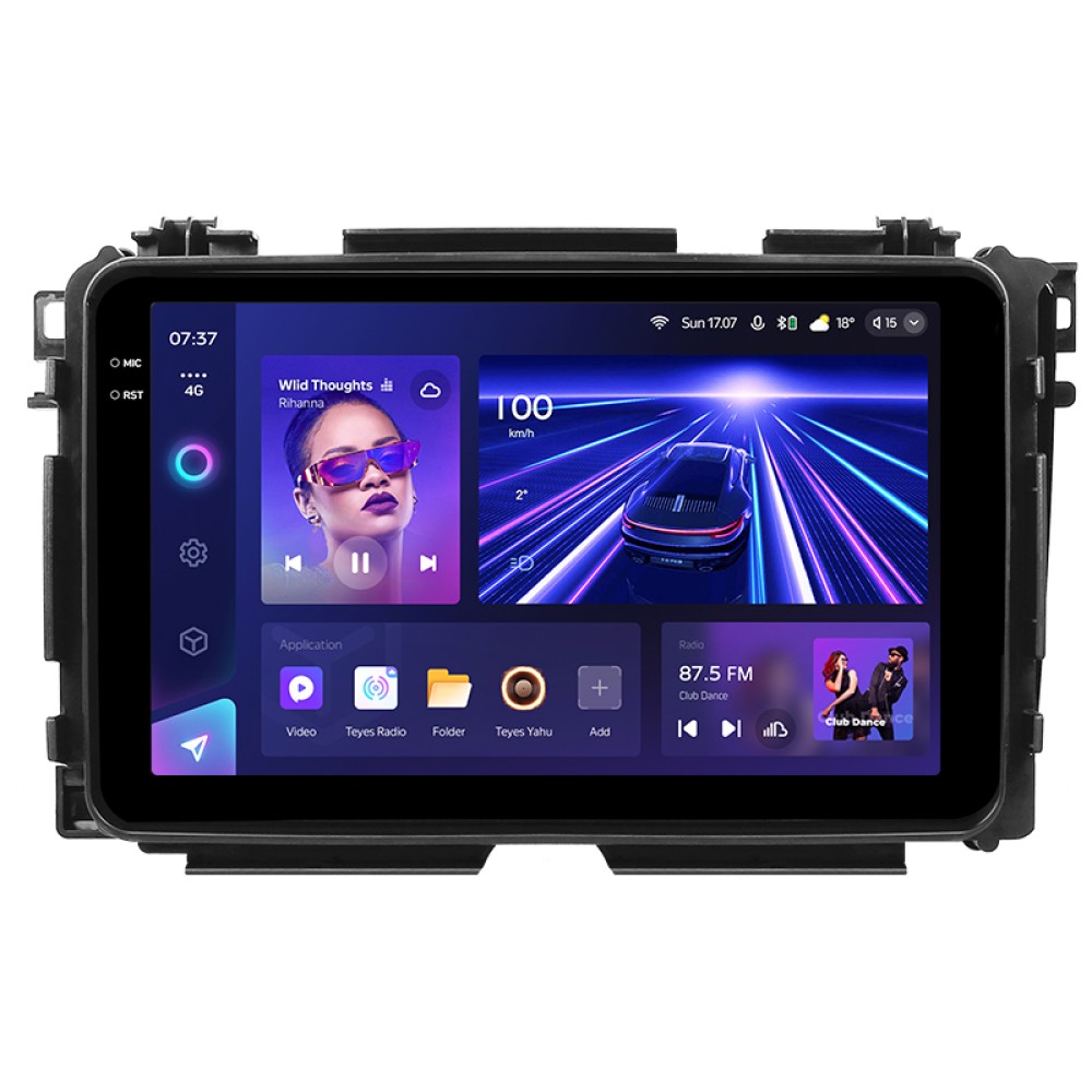 Штатна магнітола Teyes CC3 6+128 Gb Honda Vezel HR-V HRV 2015-2018 9" 2k