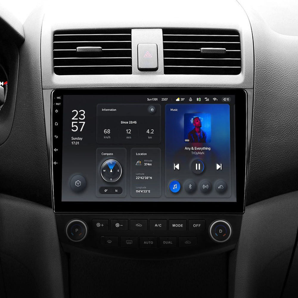 Штатна магнітола Teyes X1 2+32Gb Honda Accord 7 CM UC CL 2005-2008 10" (L1)