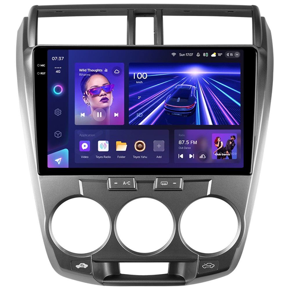 Штатна магнітола Teyes CC3 4+32 Gb Honda City 2008-2013 10" 2k