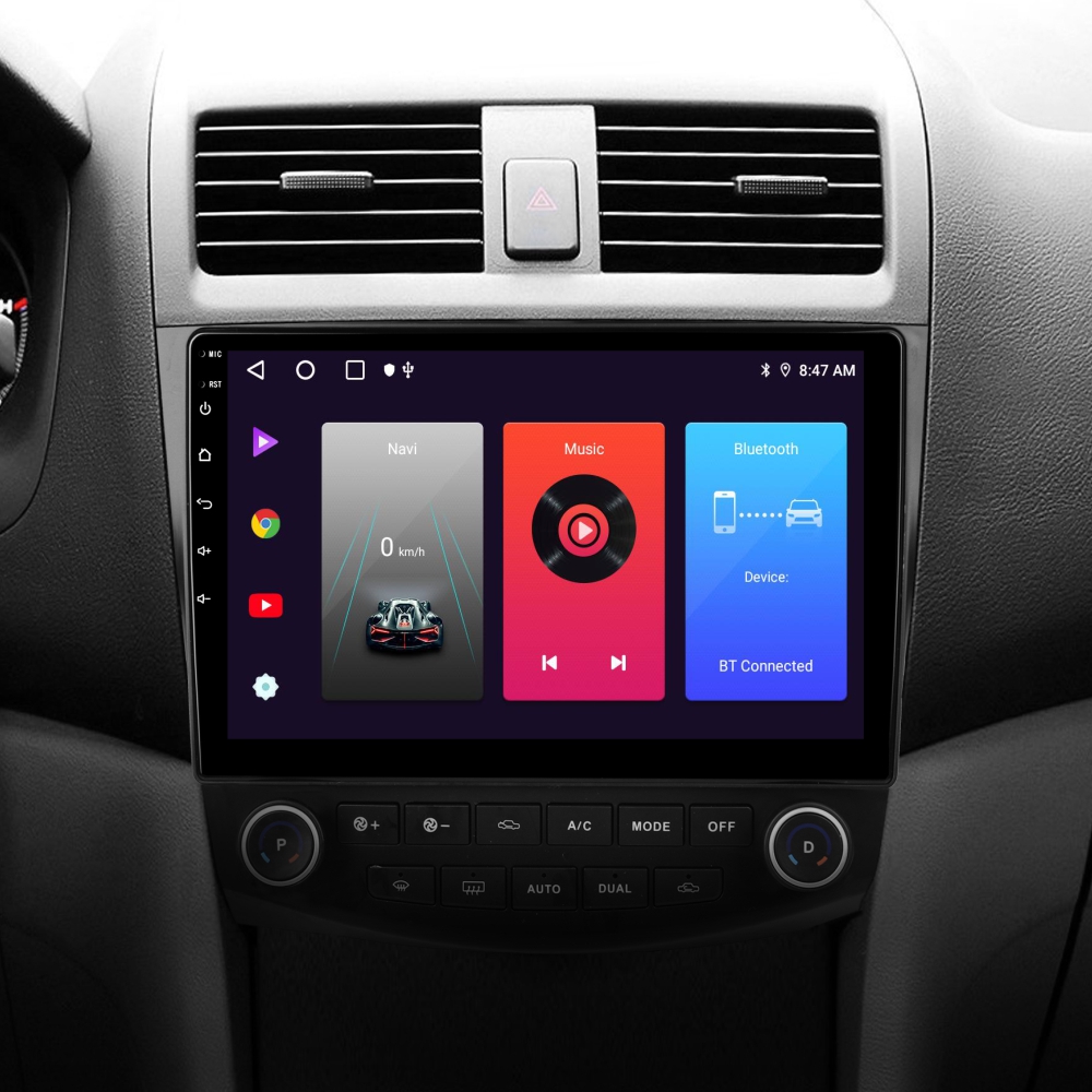 Автомобільна штатна магнітола SIGMA F10216 ANDROID 10 2+32 Gb Honda Accord 7 CM UC CL 2005-2008 10" (L1)