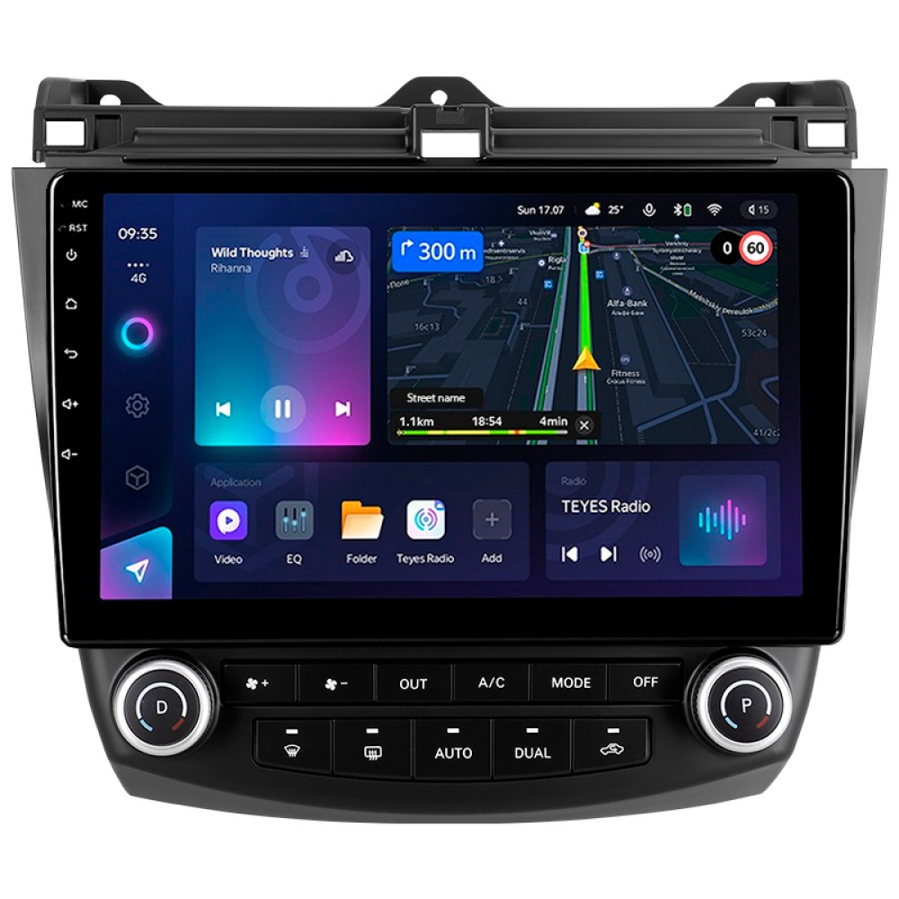 Автомобільна штатна магнітола Teyes CC3L 4+32 Gb Honda Accord 7 CM UC CL 2005-2008 10" (L1)