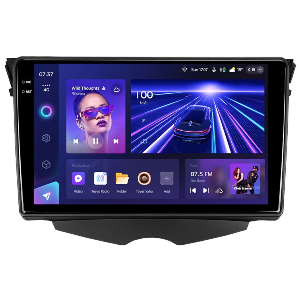 Штатна магнітола Teyes CC3 4+64 Gb Hyundai Veloster FS 2011 - 2017 9" 2k