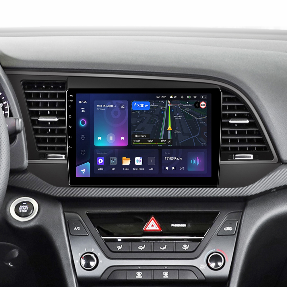 Автомобільна штатна магнітола Teyes CC3L 4+32 Gb Hyundai Elantra 6 2015-2018 (B) 9"