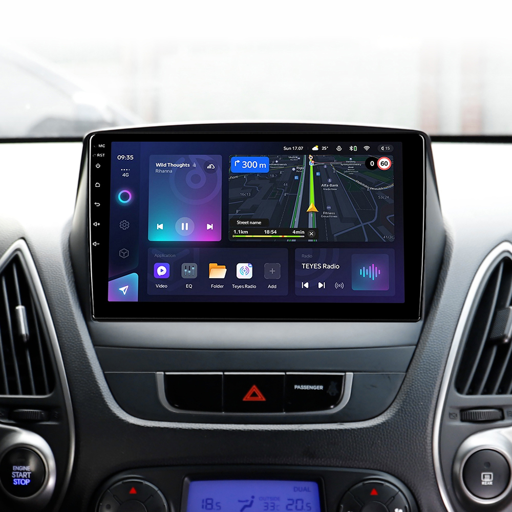 Автомобільна штатна магнітола Teyes CC3L 4+32 Gb Hyundai Tucson 2 LM IX35 2009-2015 (C) 9"