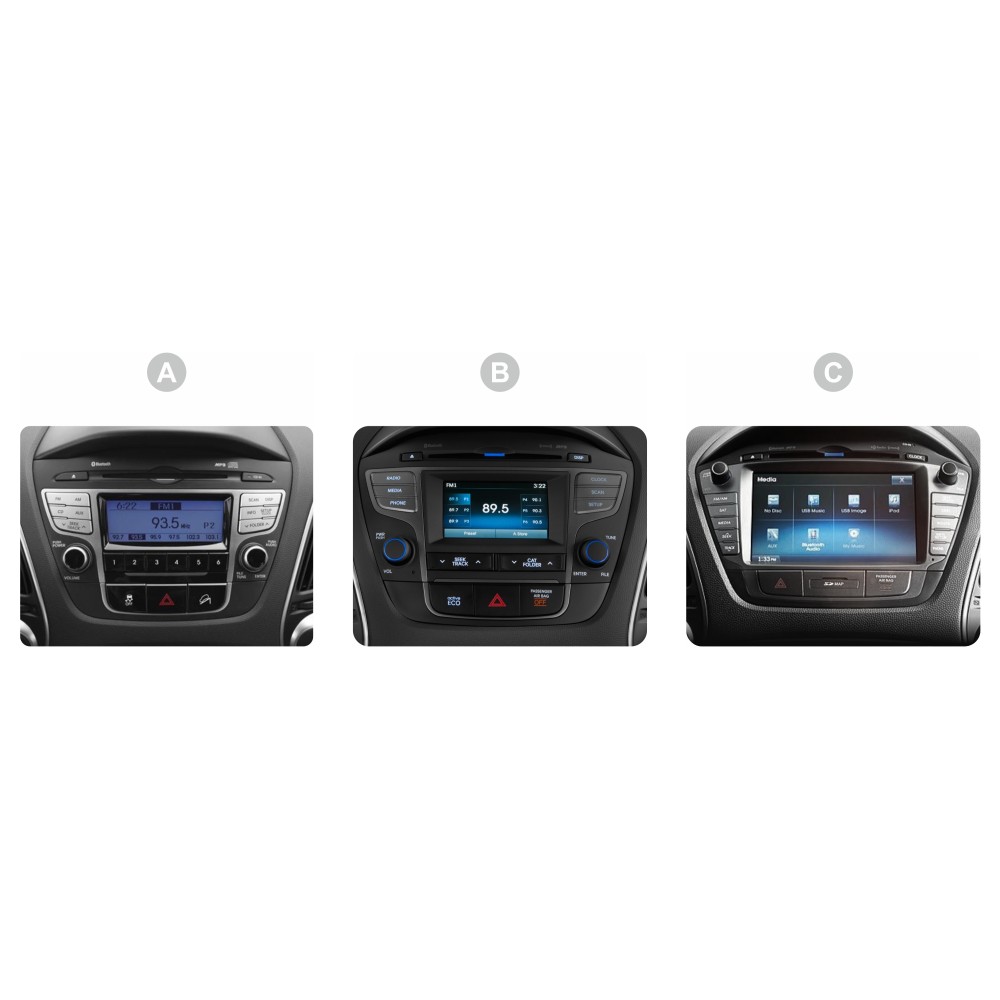 Автомобільна штатна магнітола SIGMA PRO 9464 ANDROID 12 4+64 Gb 4G DSP Hyundai Tucson 2 LM IX35 2009-2015 (B) 9" дюймів