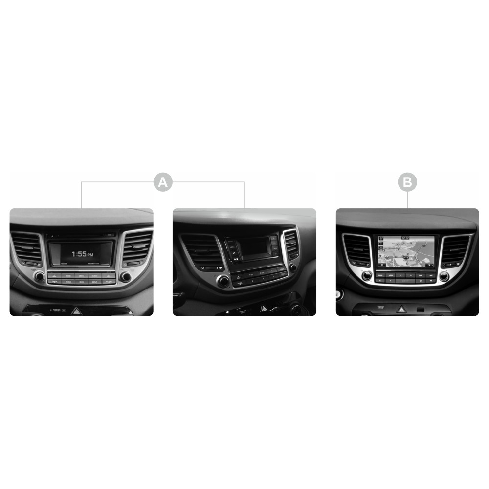 Автомобільна штатна магнітола Teyes CC3L 4+32 Gb Hyundai Tucson 3 2015-2018 (B) 9"