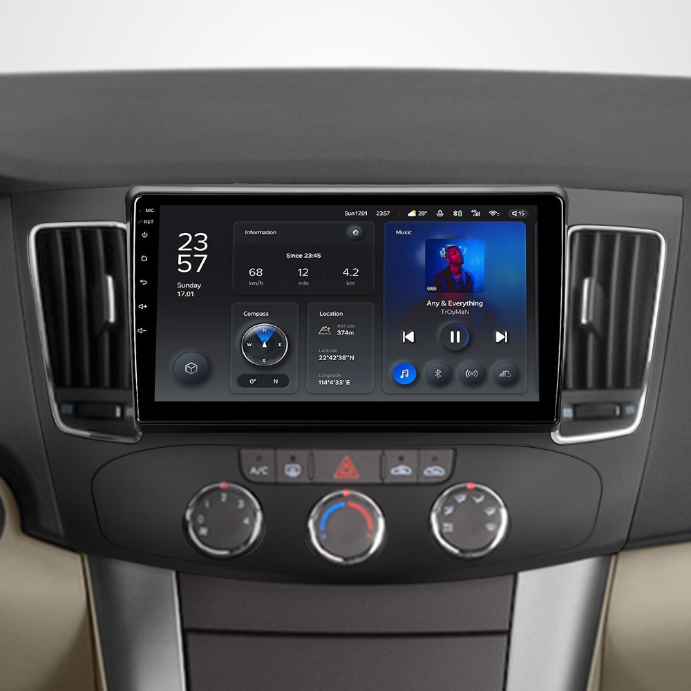 Штатна магнітола Teyes X1 2+32Gb Hyundai Sonata NF 2008-2010 (F2) 9"