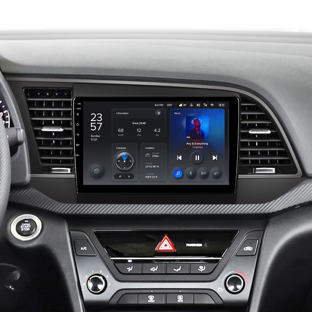 Штатная магнитола Teyes X1 2+32Gb Hyundai Elantra 6 2015-2018 (A) 9"