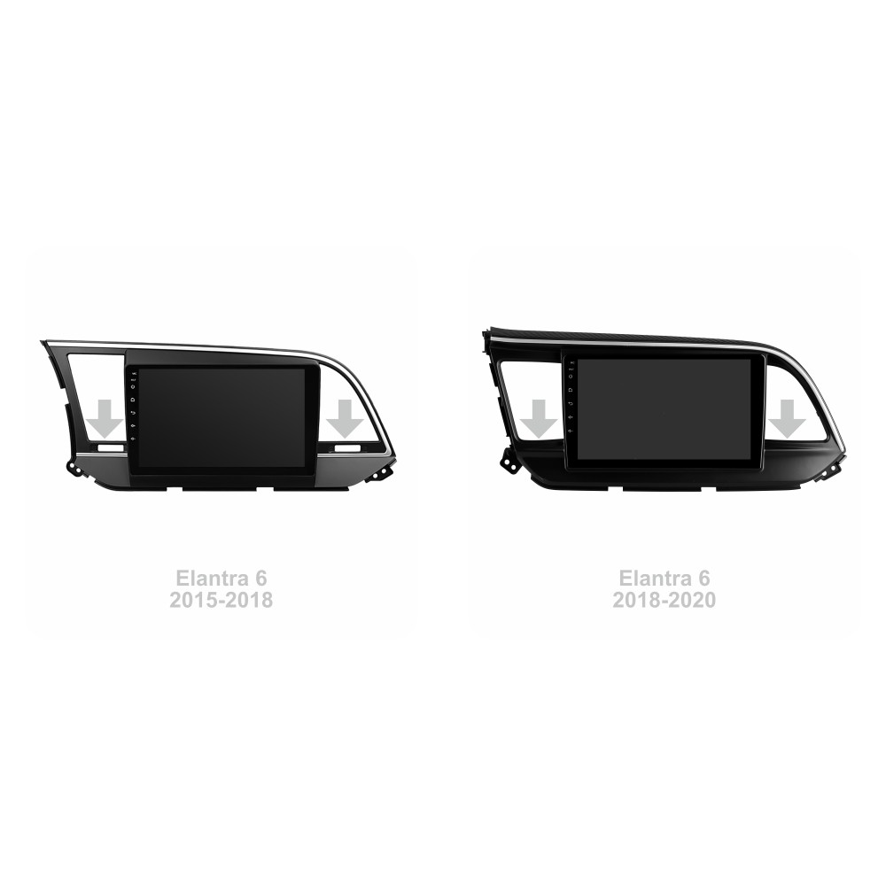 Штатная магнитола Teyes X1 2+32Gb Hyundai Elantra 6 2015-2018 (A) 9"