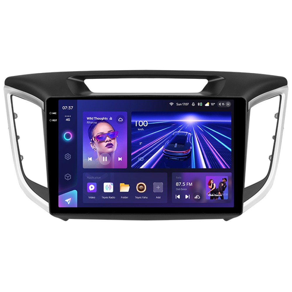 Штатная магнитола Teyes CC3 3+32 Gb Hyundai Creta IX25 2015-2019 10" 2k