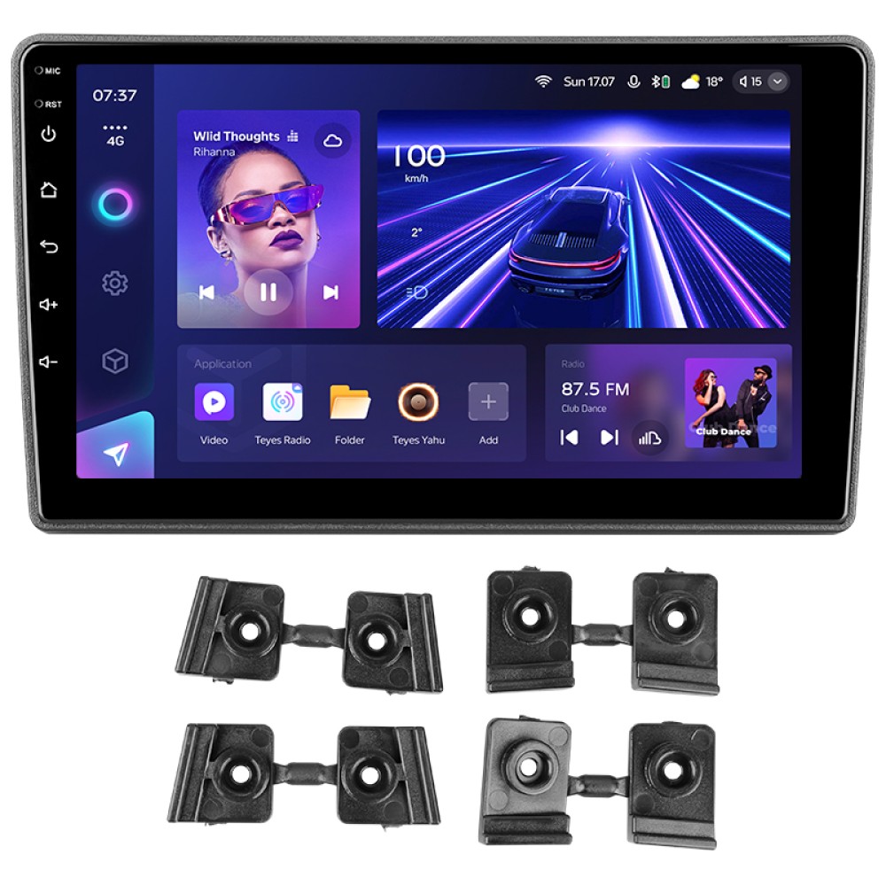 Штатна магнітола Teyes CC3 6+128 Gb з коловим оглядом 360° Hyundai i40 2011-2019 9" 2k