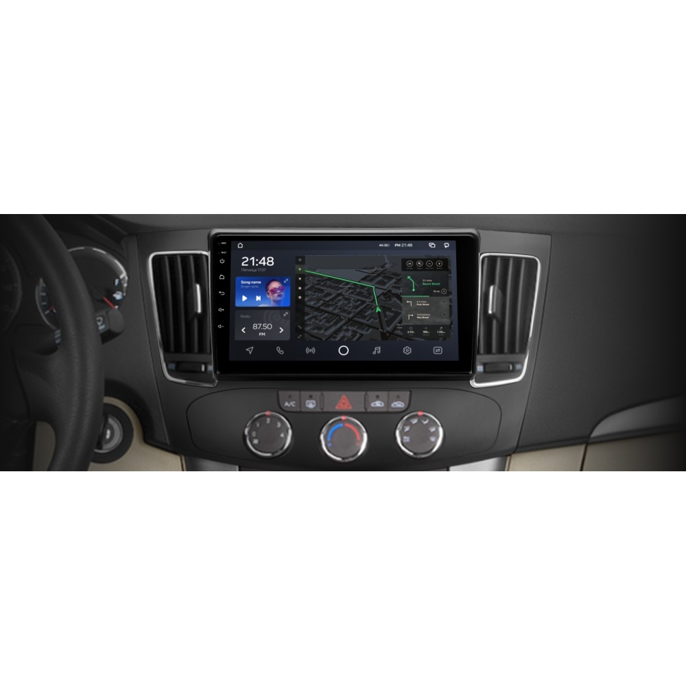 Штатна магнітола AMS T910 6+128 Gb Hyundai Sonata NF 2008-2010 (F2) 9"