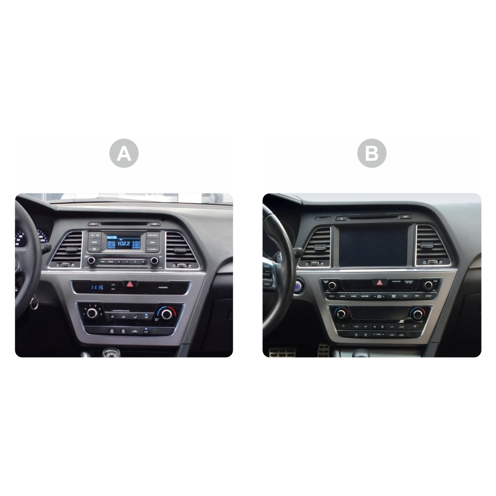 Автомобільна штатна магнітола Teyes CC3L 4+32 Gb Hyundai Sonata 7 LF 2014-2017 (B) 9"