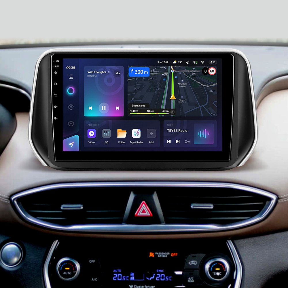Автомобільна штатна магнітола Teyes CC3L 4+32 Gb Hyundai Santa Fe 4 (ZYJ) 2018-2020 10" (L1)