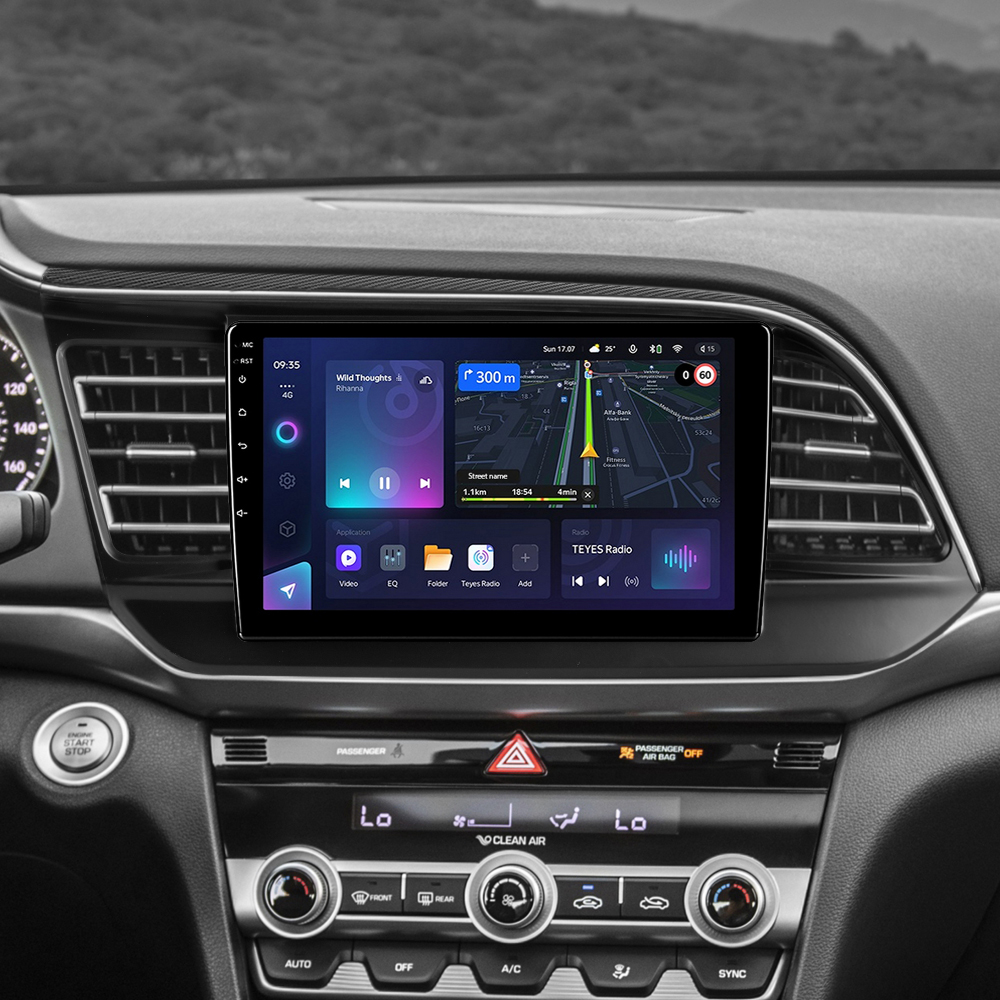 Автомобільна штатна магнітола Teyes CC3L 4+32 Gb Hyundai Elantra 6 2018-2020 (B) 9"