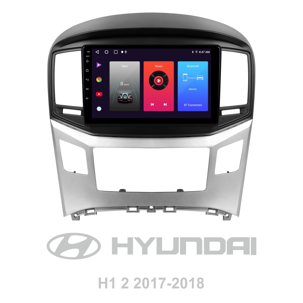 Автомобільна штатна магнітола SIGMA F9216 ANDROID 10 2+32 Gb Hyundai H1 2 2015-2021 9"