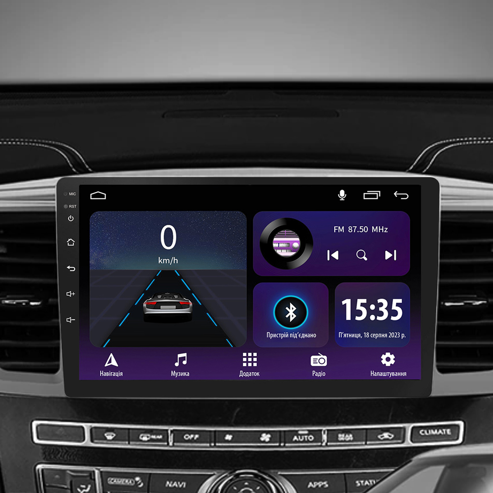 Автомобільна штатна магнітола SIGMA E9232 ANDROID 10 2+32 Gb Infiniti QX60 1 2013-2016 9" (L3) дюймів