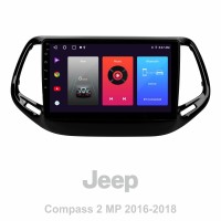 Штатная магнитола SIGMA F10216 ANDROID 10 2+32 Gb Jeep Compass 2 MP 2016-2018 10"
