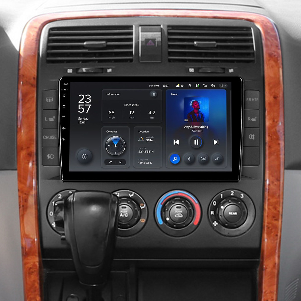 Штатная магнитола Teyes X1 2+32Gb Kia Carnival UP GQ 2002-2006 9" (L1)