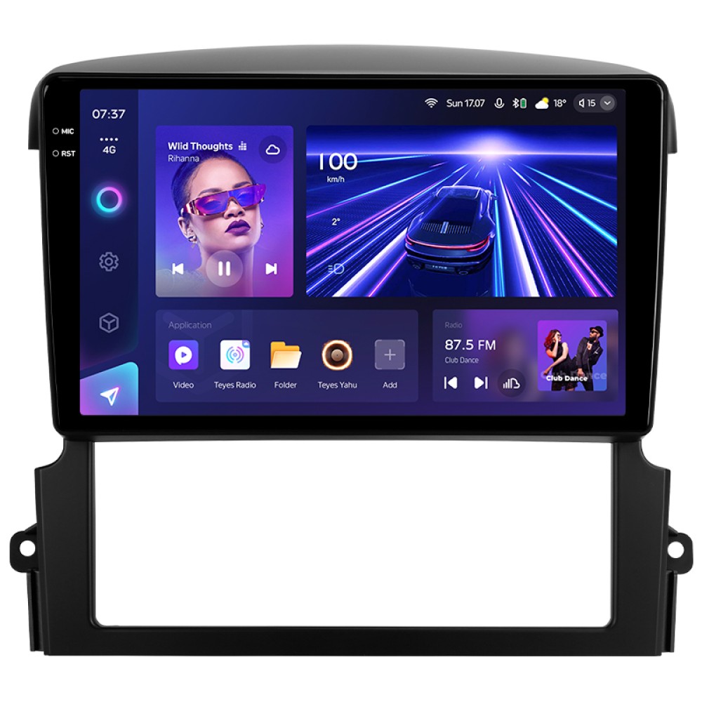 Штатна магнітола Teyes CC3 4+32 Gb Kia Sorento BL 2002 - 2011 9" 2k